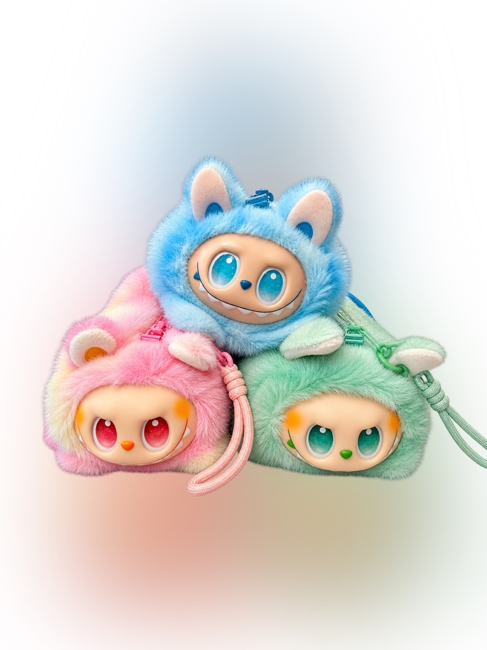 Adorable Plush Monster Pencil Pouches